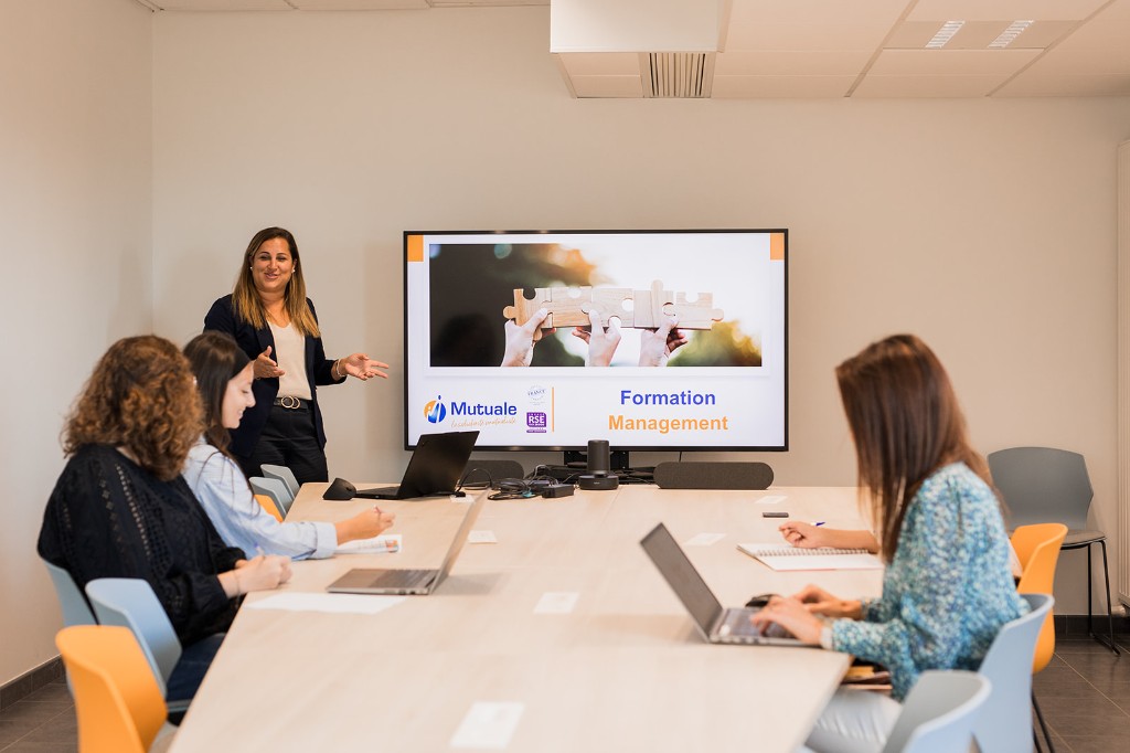 Formation management au sein des équipes Mutuale